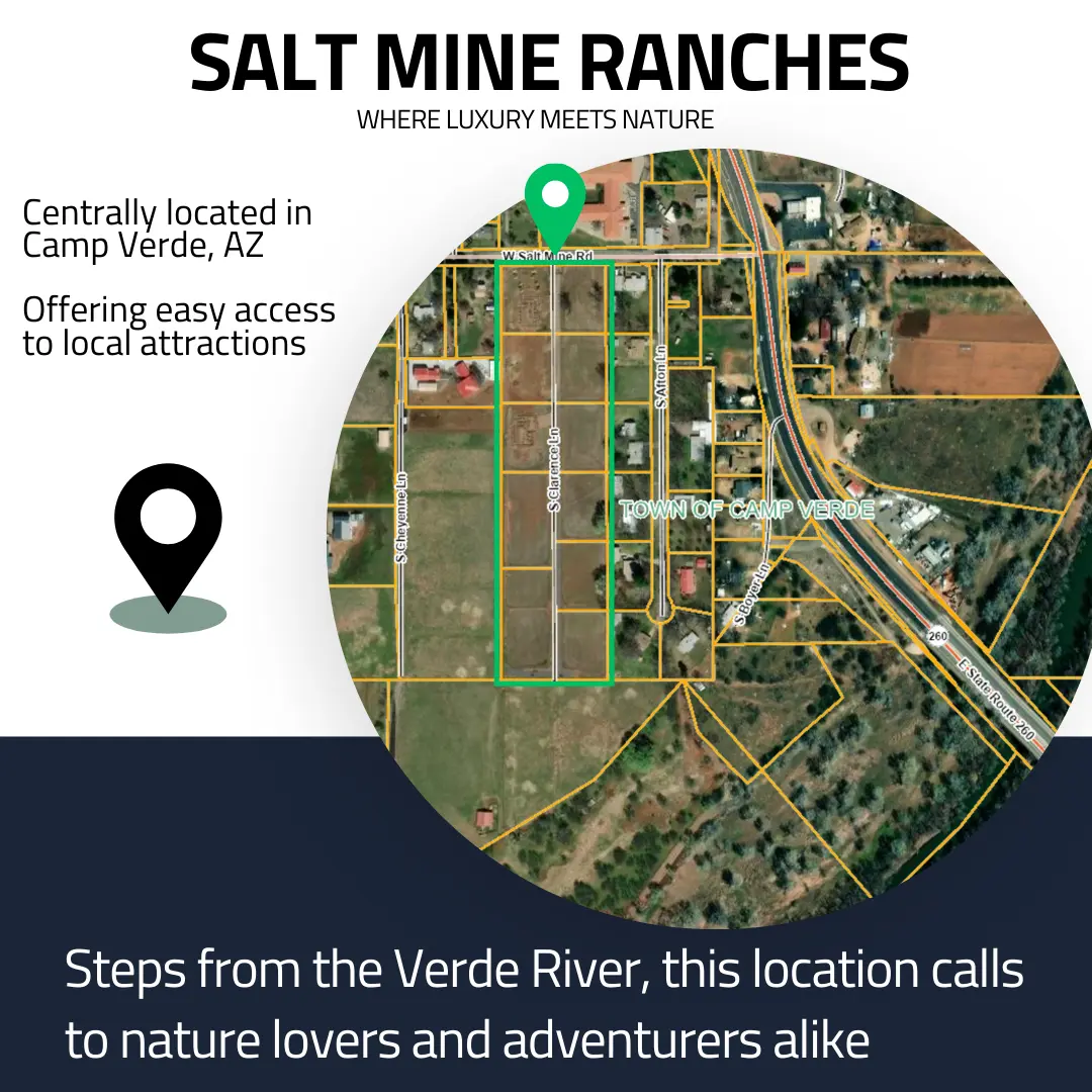 parcel map of S Clarence Ln